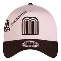 Mexico Pink and Brown Anniversary New Era 9FORTY A-Frame Snapback Hat