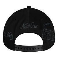 Mexico Black on Black Anniversary New Era 9FORTY A-Frame Snapback Hat