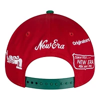 Mexico Cream Green and Red Anniversary New Era 9FORTY A-Frame Snapback Hat