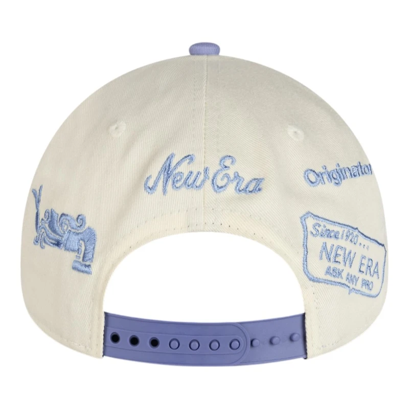 Mexico Chrome and Lavender Anniversary New Era 9FORTY A-Frame Snapback Hat