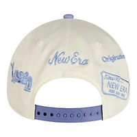 Mexico Chrome and Lavender Anniversary New Era 9FORTY A-Frame Snapback Hat