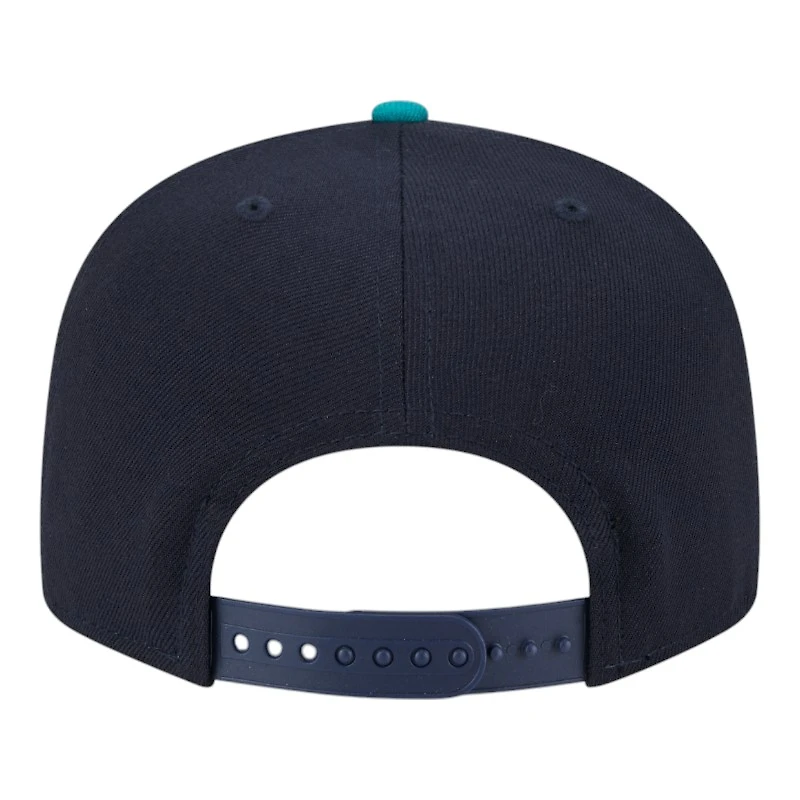 Seattle Mariners Navy and Teal New Era 9FIFTY Snapback Hat