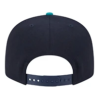 Seattle Mariners Navy and Teal New Era 9FIFTY Snapback Hat
