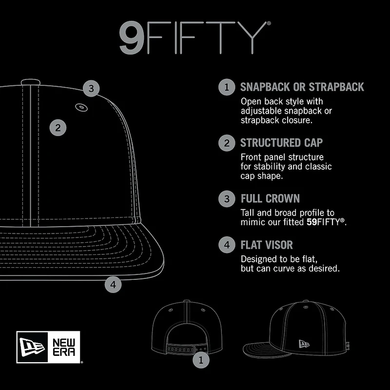 San Francisco Giants Black and Orange New Era 9FIFTY Snapback Hat