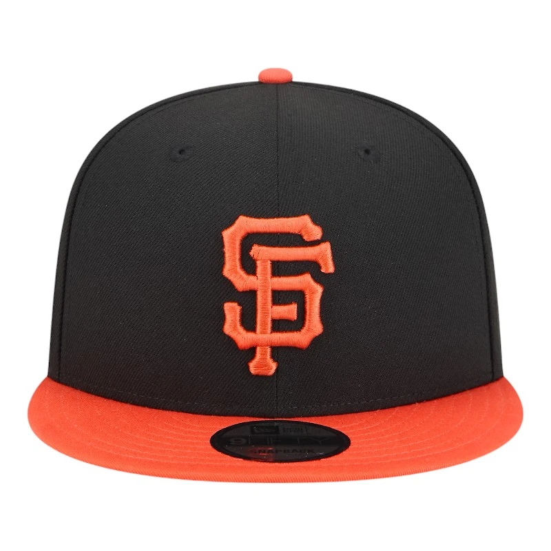 San Francisco Giants Black and Orange New Era 9FIFTY Snapback Hat