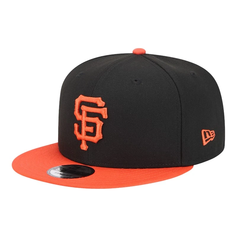 San Francisco Giants Black and Orange New Era 9FIFTY Snapback Hat