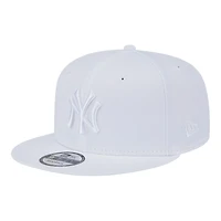 New York Yankees White on White New Era 9FIFTY Snapback Hat