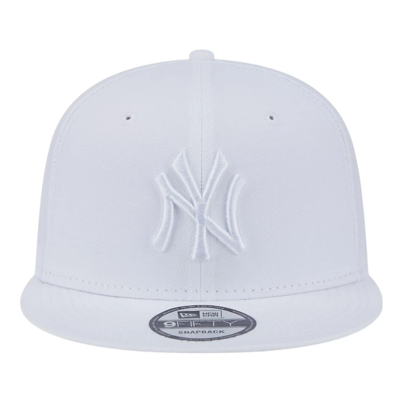 New York Yankees White on White New Era 9FIFTY Snapback Hat
