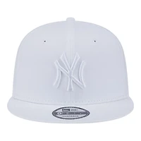 New York Yankees White on White New Era 9FIFTY Snapback Hat