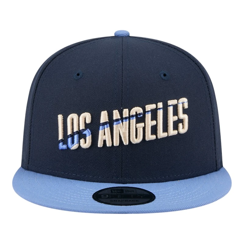 Los Angeles Dodgers Two Tone City Connect Wordmark New Era 9FIFTY Snapback Hat