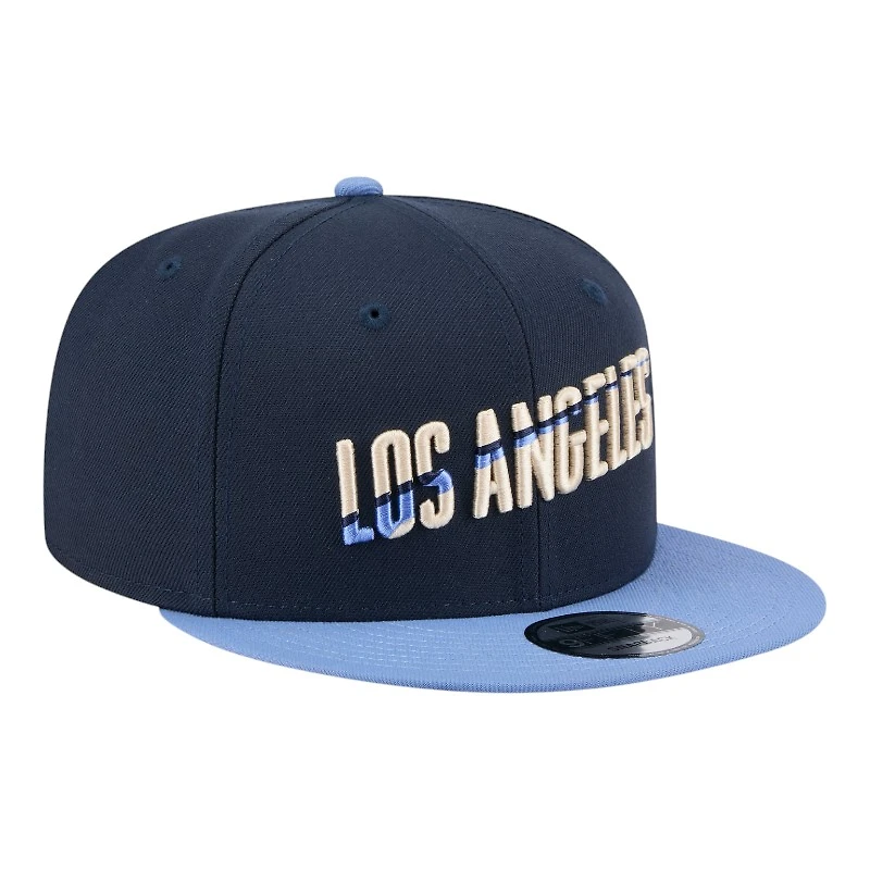 Los Angeles Dodgers Two Tone City Connect Wordmark New Era 9FIFTY Snapback Hat