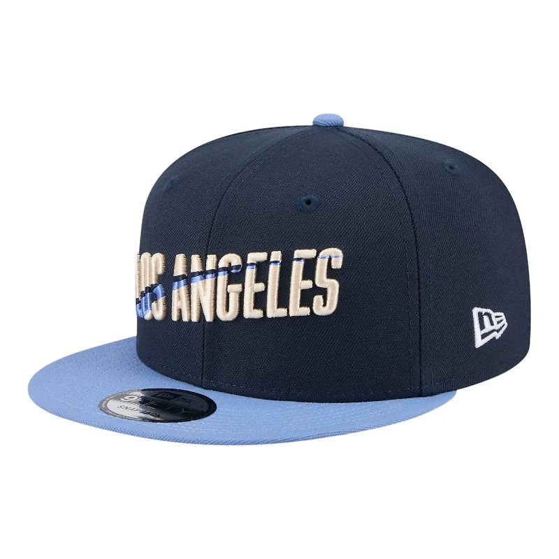Los Angeles Dodgers Two Tone City Connect Wordmark New Era 9FIFTY Snapback Hat