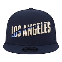 Los Angeles Dodgers Navy City Connect Trucker New Era 9FIFTY Snapback Hat