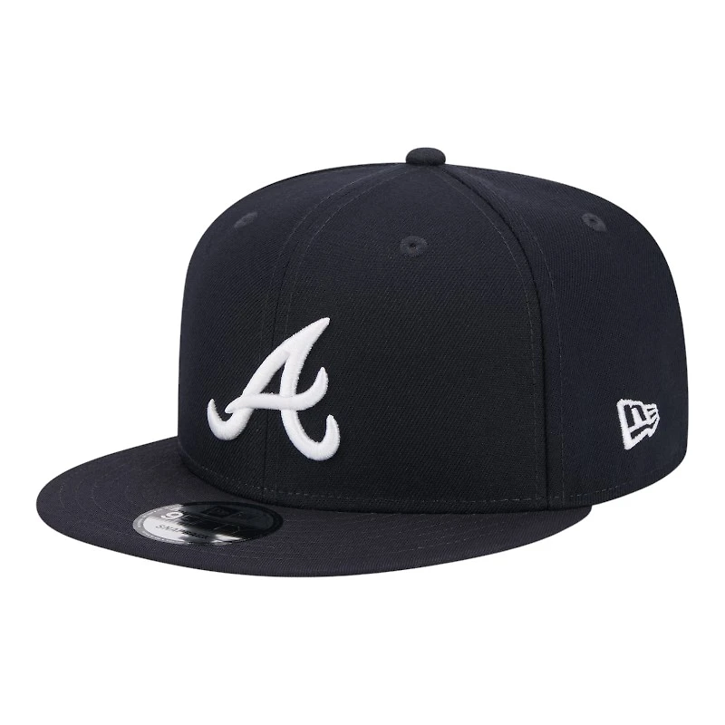 Atlanta Braves Navy New Era 9FIFTY Snapback Hat