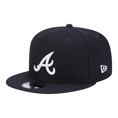 Atlanta Braves Navy New Era 9FIFTY Snapback Hat