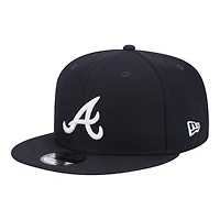 Atlanta Braves Navy New Era 9FIFTY Snapback Hat