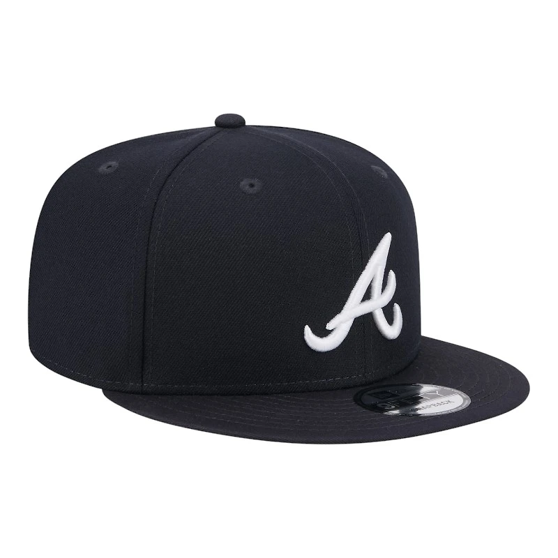 Atlanta Braves Navy New Era 9FIFTY Snapback Hat
