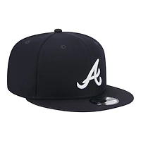 Atlanta Braves Navy New Era 9FIFTY Snapback Hat