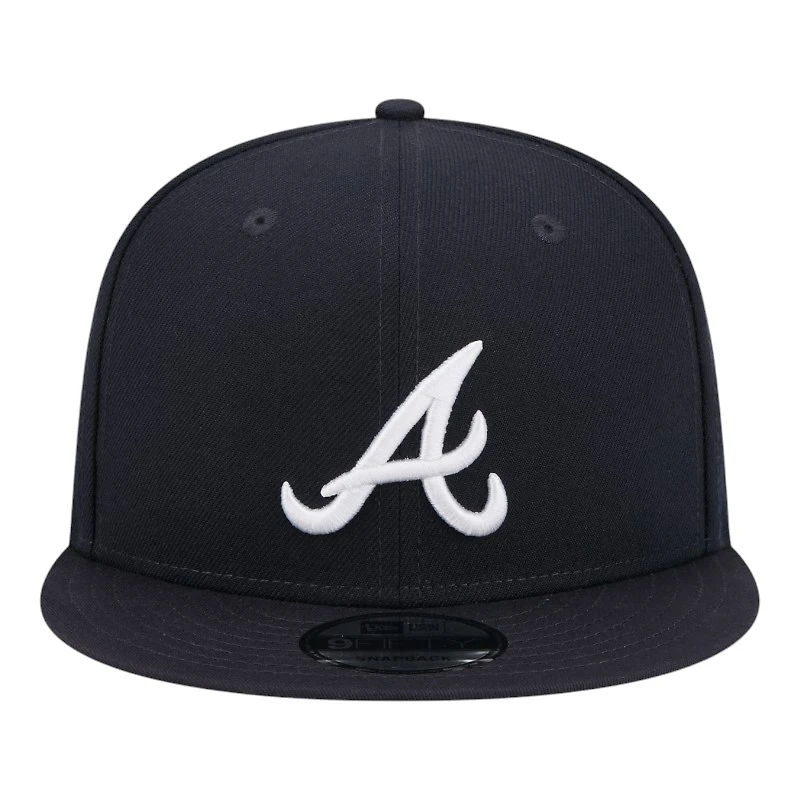 Atlanta Braves Navy New Era 9FIFTY Snapback Hat