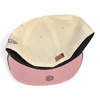 Tampa Bay Rays Chrome and Graphite Tropicana Field Patch Pink UV New Era 59FIFTY Fitted Hat