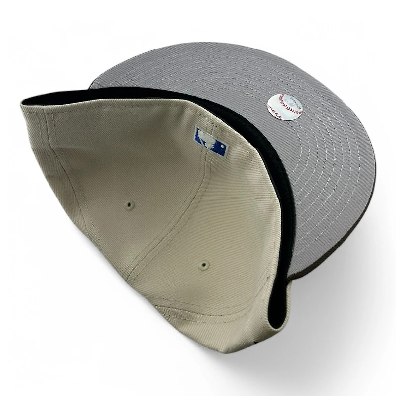 Baltimore Orioles Stone and Brown 1966 World Champions Patch Gray UV New Era 59FIFTY Fitted Hat