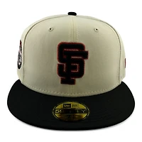 San Francisco Giants Chrome and Black 1984 ASG Patch Red UV New Era 59FIFTY Fitted Hat