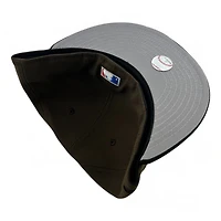 Seattle Mariners Walnut and Black 35 Years Patch Gray UV New Era 59FIFTY Fitted Hat