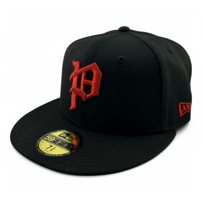 Philadelphia Phillies Black and Red Metallic 100 Years Patch UV New Era 59FIFTY Fitted Hat