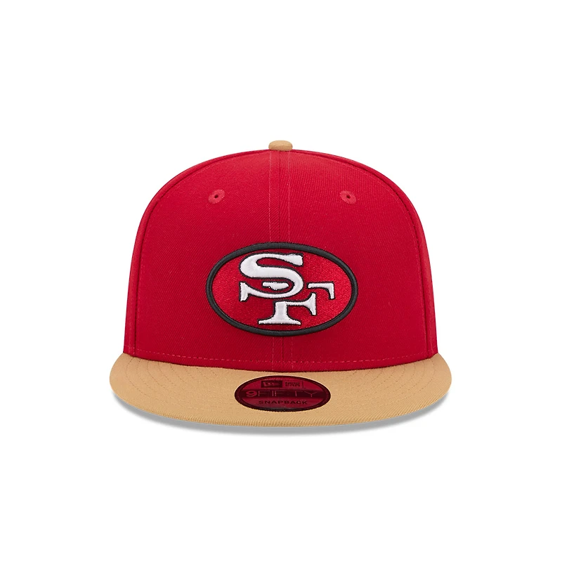 San Francisco 49ers Historic Red New Era 9FIFTY Snapback Hat