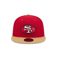 San Francisco 49ers Historic Red New Era 9FIFTY Snapback Hat