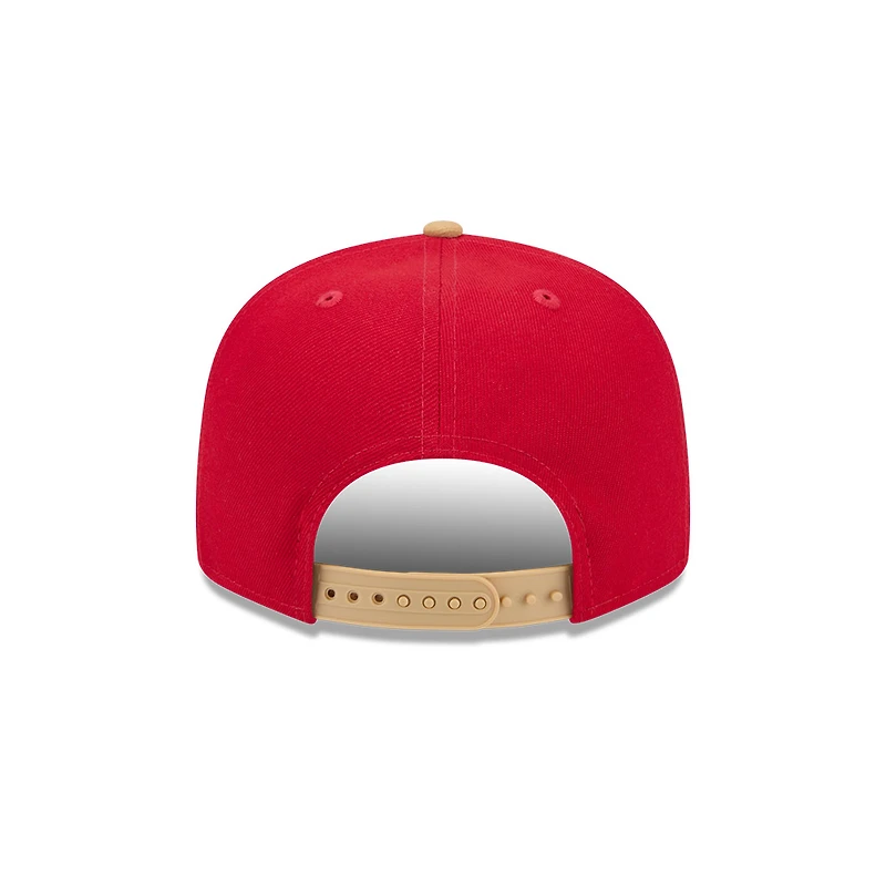 San Francisco 49ers Historic Red New Era 9FIFTY Snapback Hat