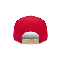 San Francisco 49ers Historic Red New Era 9FIFTY Snapback Hat