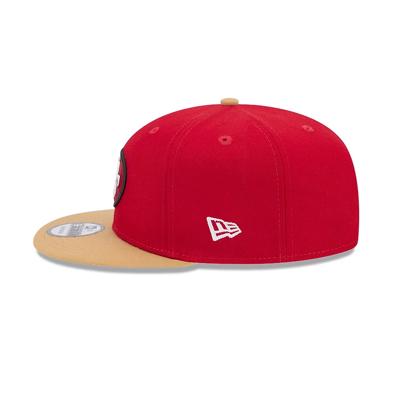San Francisco 49ers Historic Red New Era 9FIFTY Snapback Hat