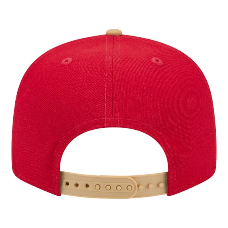 San Francisco 49ers Red and Gold New Era 9FIFTY Snapback Hat