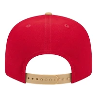 San Francisco 49ers Red and Gold New Era 9FIFTY Snapback Hat