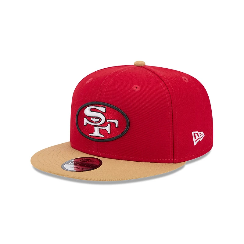 San Francisco 49ers Historic Red New Era 9FIFTY Snapback Hat