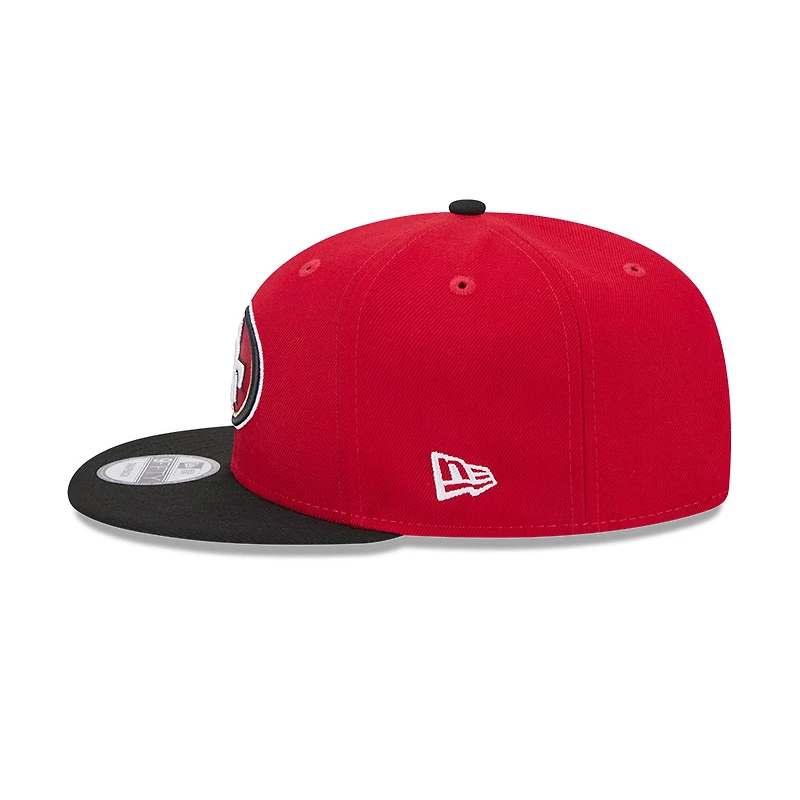 San Francisco 49ers Red New Era 9FIFTY Snapback Hat