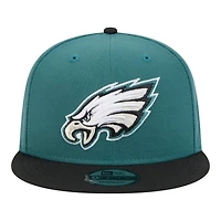 Philadelphia Phillies Midnight Green and Black New Era 9FIFTY Snapback Hat
