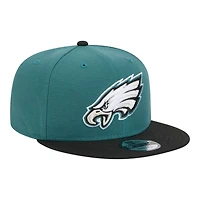 Philadelphia Phillies Midnight Green and Black New Era 9FIFTY Snapback Hat