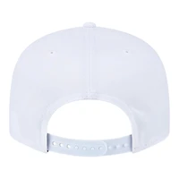 Las Vegas Raiders White on White New Era 9FIFTY Snapback Hat