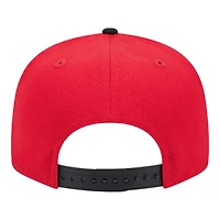 Kansas City Chiefs Red and Black New Era 9FIFTY Snapback Hat