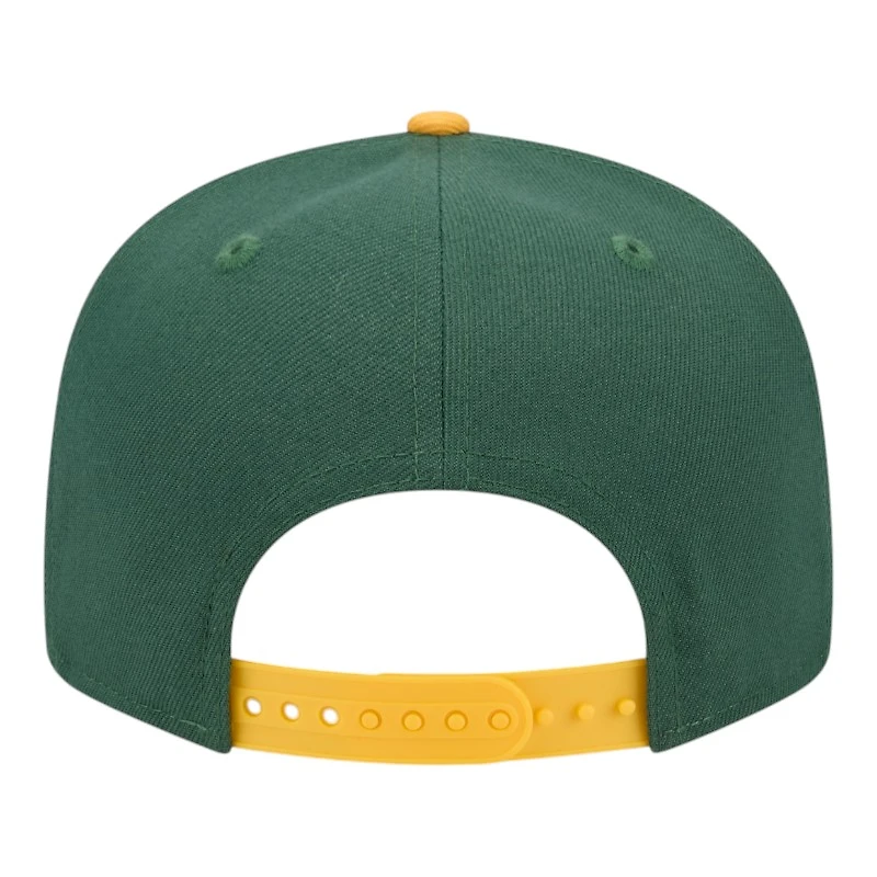 Green Bay Packers Green and Yellow New Era 9FIFTY Snapback Hat