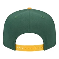 Green Bay Packers Green and Yellow New Era 9FIFTY Snapback Hat