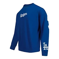 Los Angeles Dodgers Royal Blue Wingspan Pro Standard Drop Shoulder Crewneck