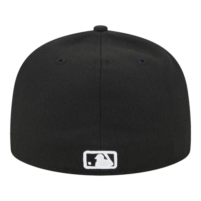 San Francisco Giants Black and White 2010 WS Patch Grey UV New Era 59FIFTY Fitted Hat