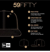 San Francisco Giants Black and White 2010 WS Patch Grey UV New Era 59FIFTY Fitted Hat