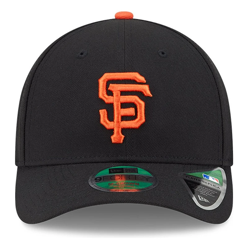Youth San Francisco Giants Black New Era 9FORTY M-Crown Adjustable Hat