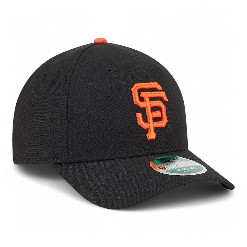 Kids San Francisco Giants Black New Era 9FORTY M-Crown Adjustable Hat