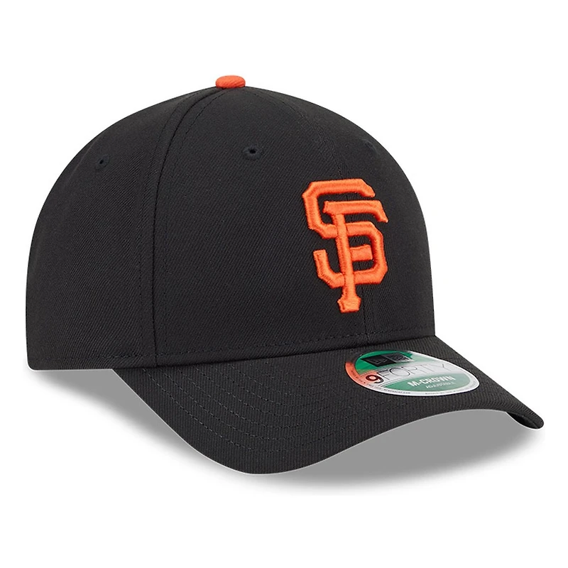 Youth San Francisco Giants Black New Era 9FORTY M-Crown Adjustable Hat