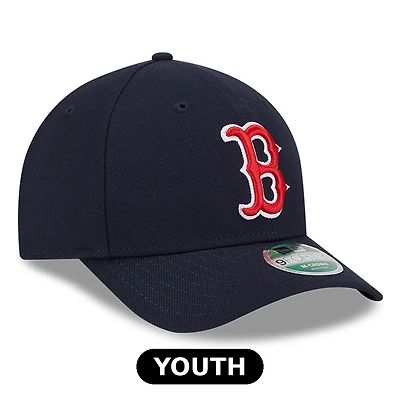 Youth Boston Red Sox Navy New Era 9FORTY M-Crown Adjustable Hat